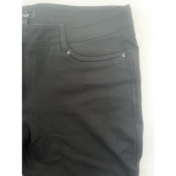 White House Black Market WHBM 12L Tall 34x29 Slim Leg Ankle Pants Black - Picture 3 of 8